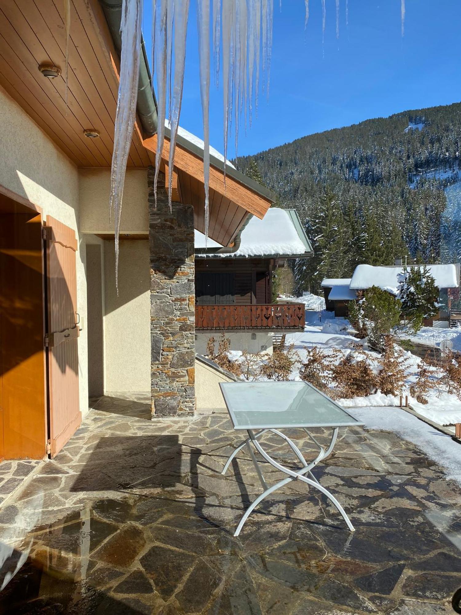 Les Grangettes 2 - Duplex - Wifi Gratuite Daire Les Carroz d'Araches Dış mekan fotoğraf